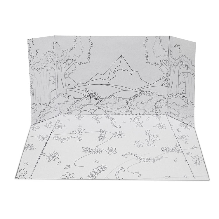 Kamp Hayatı 3D Puzzle | Dijital Ürün